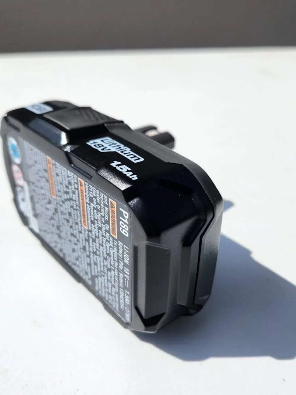 Ryobi 18V P189 1.5Ah Lithium-Ion Battery – Parts/Repair Only  Selling a Ryobi 18